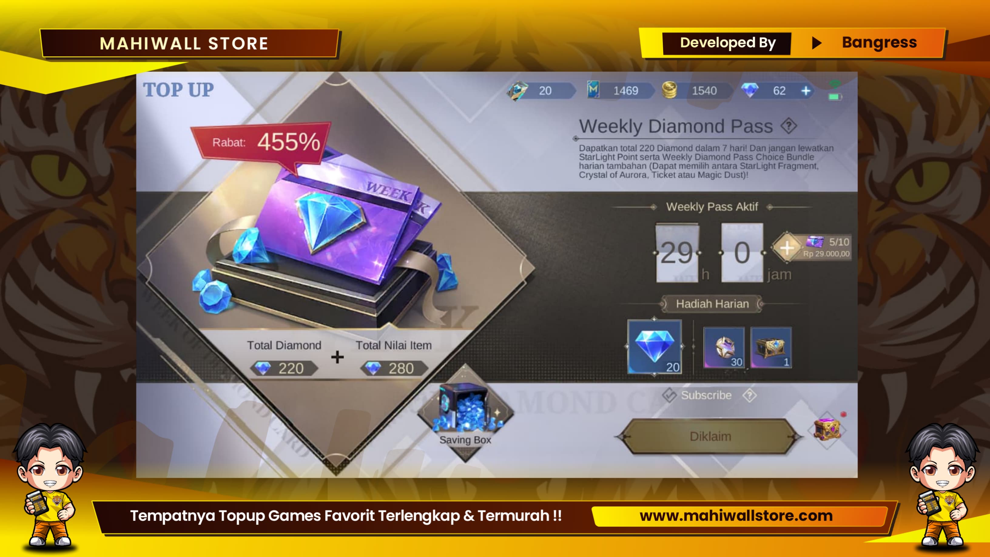 Apa Itu Weekly Diamond Pass & Bagaimana Cara Belinya 